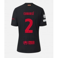 Camisa de time de futebol Barcelona Pau Cubarsi #2 Replicas 2º Equipamento 2024-25 Manga Curta